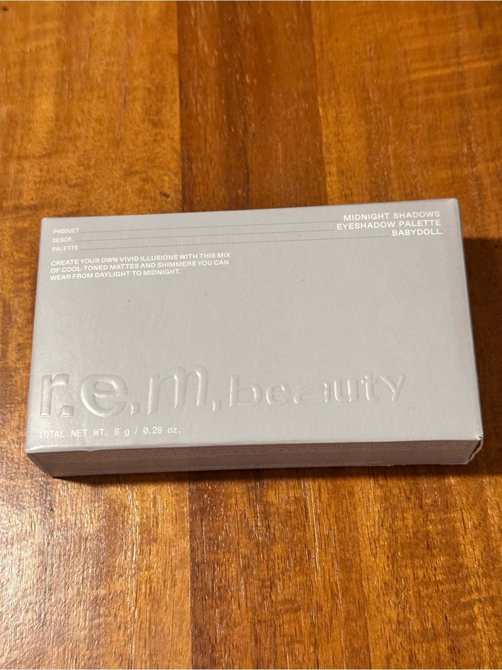 NIB r.e.m. beauty Midnight Shadows Babydoll Eyeshadow Palette -
